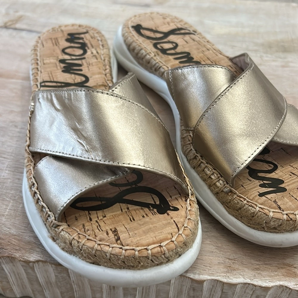 Sam Edelman sandals gold color - Picture 5 of 8